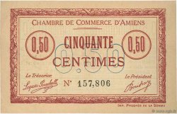 50 Centimes FRANCE régionalisme et divers Amiens 1915 JP.007.23 SPL à NEUF
