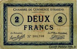 2 Francs FRANCE régionalisme et divers Amiens 1915 JP.007.25 TB