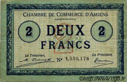 2 Francs FRANCE régionalisme et divers Amiens 1920 JP.007.53 TB