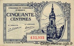 50 Centimes FRANCE régionalisme et divers Amiens 1922 JP.007.55 SPL à NEUF