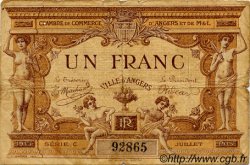 1 Franc FRANCE régionalisme et divers Angers  1915 JP.008.01 TB