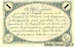 1 Franc Annulé FRANCE régionalisme et divers Angoulême 1915 JP.009.05 SPL à NEUF