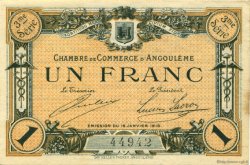 1 Franc FRANCE régionalisme et divers Angoulême 1915 JP.009.16