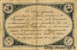 50 Centimes Spécimen FRANCE régionalisme et divers Angoulême 1915 JP.009.24 TTB à SUP