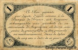 1 Franc FRANCE régionalisme et divers Angoulême 1915 JP.009.27 TB