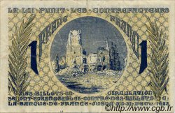 1 Franc FRANCE régionalisme et divers Arras 1918 JP.013.05 TB