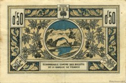 50 Centimes FRANCE régionalisme et divers Aubenas 1921 JP.014.01 TB
