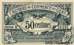 50 Centimes FRANCE régionalisme et divers Auch 1914 JP.015.01 SPL à NEUF