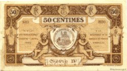 50 Centimes FRANCE régionalisme et divers Aurillac 1915 JP.016.01
