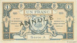 1 Franc Annulé FRANCE régionalisme et divers Aurillac 1915 JP.016.05 SPL à NEUF