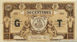 50 Centimes FRANCE régionalisme et divers Aurillac 1915 JP.016.09 TB