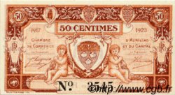 50 Centimes FRANCE régionalisme et divers Aurillac 1917 JP.016.12