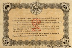 2 Francs FRANCE régionalisme et divers Avignon 1915 JP.018.08 TTB à SUP