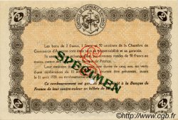 2 Francs Spécimen FRANCE régionalisme et divers Avignon 1915 JP.018.12 SPL à NEUF