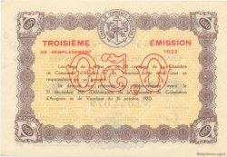 50 Centimes FRANCE régionalisme et divers Avignon 1922 JP.018.26 SPL à NEUF