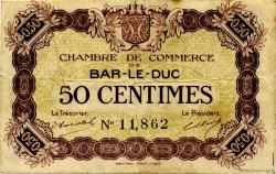 50 Centimes FRANCE régionalisme et divers Bar-Le-Duc 1920 JP.019.01 TB