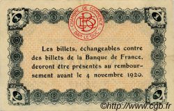 1 Franc FRANCE régionalisme et divers Bar-Le-Duc 1918 JP.019.03 TTB à SUP