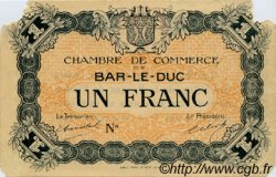 1 Franc Spécimen FRANCE régionalisme et divers Bar-Le-Duc 1918 JP.019.04 TB