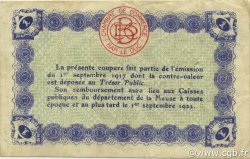 1 Franc FRANCE régionalisme et divers Bar-Le-Duc 1917 JP.019.11 TB