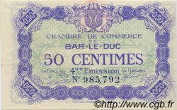 50 Centimes FRANCE régionalisme et divers Bar-Le-Duc 1917 JP.019.19 TTB à SUP