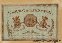 50 Centimes FRANCE régionalisme et divers Bayonne 1915 JP.021.05 TTB à SUP