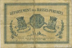 1 Franc FRANCE régionalisme et divers Bayonne 1915 JP.021.09 TB