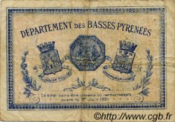 2 Francs FRANCE regionalism and miscellaneous Bayonne 1916 JP.021.36 F