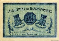 2 Francs FRANCE régionalisme et divers Bayonne 1921 JP.021.71 TTB à SUP