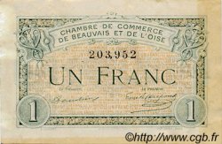 1 Franc FRANCE régionalisme et divers Beauvais 1920 JP.022.02 TB