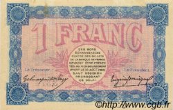 1 Franc FRANCE régionalisme et divers Belfort 1915 JP.023.09 TTB à SUP