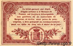 50 Centimes FRANCE régionalisme et divers Bergerac 1914 JP.024.01 SPL à NEUF