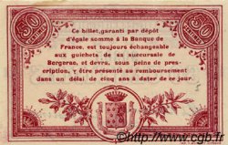 50 Centimes FRANCE régionalisme et divers Bergerac 1914 JP.024.08 SPL à NEUF
