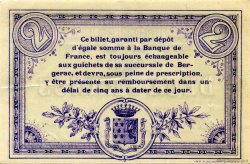 2 Francs FRANCE régionalisme et divers Bergerac 1914 JP.024.22 TTB à SUP