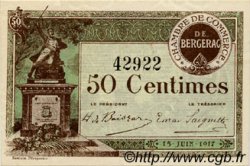 50 Centimes FRANCE régionalisme et divers Bergerac 1917 JP.024.24 TTB à SUP