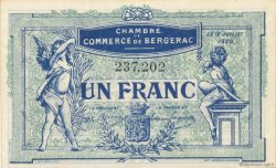 1 Franc FRANCE régionalisme et divers Bergerac 1920 JP.024.37 SPL à NEUF
