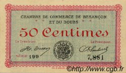 50 Centimes FRANCE régionalisme et divers Besançon 1915 JP.025.07 SPL à NEUF