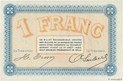 1 Franc FRANCE régionalisme et divers Besançon 1915 JP.025.08 TTB à SUP