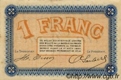 1 Franc FRANCE régionalisme et divers Besançon 1915 JP.025.18 TTB à SUP