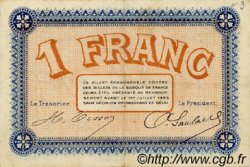 1 Franc FRANCE régionalisme et divers Besançon 1918 JP.025.21 TTB à SUP