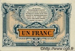 1 Franc FRANCE régionalisme et divers Besançon 1921 JP.025.24 TTB à SUP