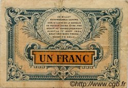 1 Franc FRANCE régionalisme et divers Besançon 1921 JP.025.24 TB