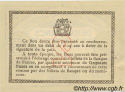 2 Francs Spécimen FRANCE régionalisme et divers Béthune 1915 JP.026.12 TTB à SUP