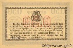50 Centimes FRANCE régionalisme et divers Béthune 1916 JP.026.15 SPL à NEUF