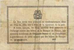 1 Franc FRANCE régionalisme et divers Béthune 1916 JP.026.17 TB