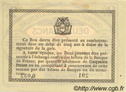 2 Francs FRANCE régionalisme et divers Béthune 1916 JP.026.19 SPL à NEUF