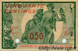 1 Franc FRANCE régionalisme et divers Béziers 1914 JP.027.01 TTB à SUP