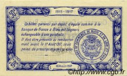 50 Centimes FRANCE régionalisme et divers Blois 1915 JP.028.01 TTB à SUP