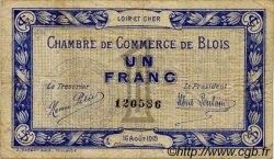1 Franc FRANCE régionalisme et divers Blois 1915 JP.028.03 TB