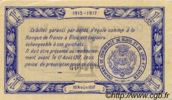 1 Franc Annulé FRANCE régionalisme et divers Blois 1915 JP.028.04 TTB à SUP