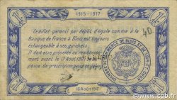 1 Franc Annulé FRANCE régionalisme et divers Blois 1915 JP.028.04 TB
